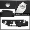 G-PLUS Front Left Side Bumper Bracket Retainer Compatible with Ford Edge (submodel: SE, SEL, Sport, Titanium) 2015-2018 FT4Z17C947B, FO1032108 Black