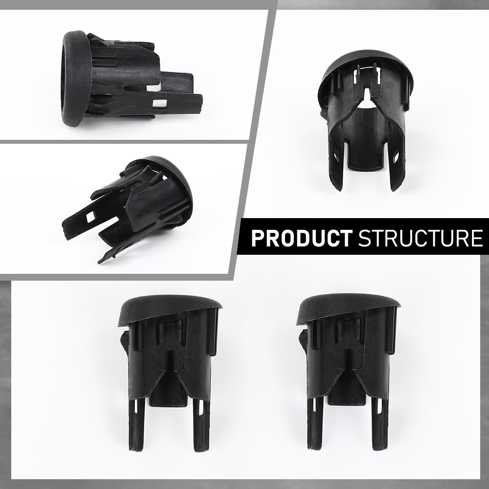 G-PLUS Rear Parking Assist Sensor Baffle Kit Compatible with Ford F250 f350 Super Duty Truck 2008-2015