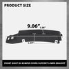 G-PLUS Front Right RH Bumper Cover Support Lower Bracket Compatible with Buick Envision 2016 2017 2018 2019 2020 22905949, GM1027101 Black