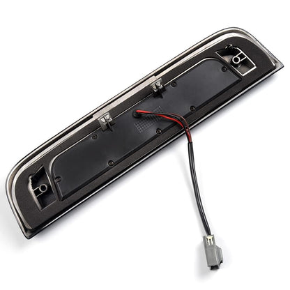 G-PLUS Rear LED Third Brake Light Compatible with Chevy Silverado/GMC Sierra 1500/2500HD/3500 2014 2015 2016 2017 2018,3rd Cargo Led Tail Lamps Smoky Lens Chrome Housing