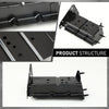 G-PLUS Bumper Bracket Front Left & Right Steel Set Compatible with Nissan Sentra FE+S 2013-2016, Fit Sentra FE+SV 2013-2014, Fit Sentra S, SL, SR, SV 2013-2019