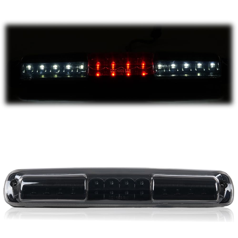 G-PLUS Third 3rd Led Brake Light Rear Cargo Lamp Compatible with Chevy Silverado GMC Sierra 1500 2500 3500 1999-2006/Fit Chevy Silverado GMC Sierra 1500HD 2500HD 3500HD 2001-2006 ‎16525205 5978318