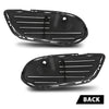 G-PLUS Front Bumper Fog Grille Cover Compatible with Benz C-Class W205 2015-2018,Fit Benz C300 (4Matic, Base) 2015-2018 2058854123, 2058854023