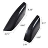 G-PLUS Roof Rack Rail End Cover Shell Cap Compatible with Toyota 4Runner N210 2003 2004 2005 2006 2007 2008 2009 4 PCS Black