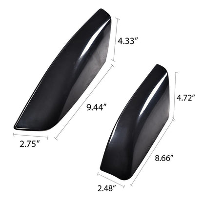 G-PLUS Roof Rack Rail End Cover Shell Cap Compatible with Toyota 4Runner N210 2003 2004 2005 2006 2007 2008 2009 4 PCS Black