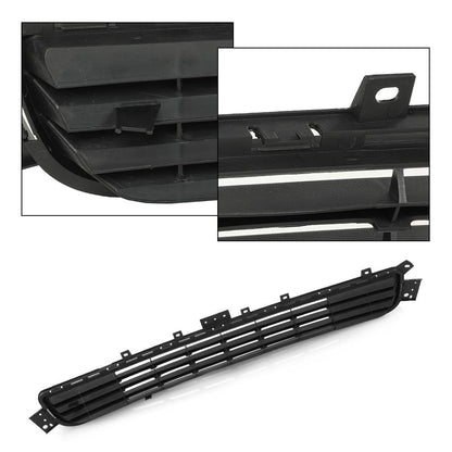 G-PLUS Chrome Front Bumper Upper Grille Molding Trim Compatible with Tesla Model S 2016-2019 1065233-00-D