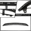 G-PLUS Front Bumper Lower Center Grille Cover Vent Trim, Compatible with Audi Q7 S-Line 2010-2015, 4L0807683C, 4L0807683E01C