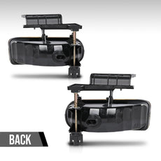 G-PLUS Fog Lights for GMC Sierra 1999-2002 GMC Yukon XL 2000-2006 Yellow Lens Close-up View