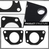G-PLUS 1/2" Front Lift Lean Spacer Compatible with Jeep Liberty KJ KK 2002-2012,Fit Dodge Nitro 2007-2012