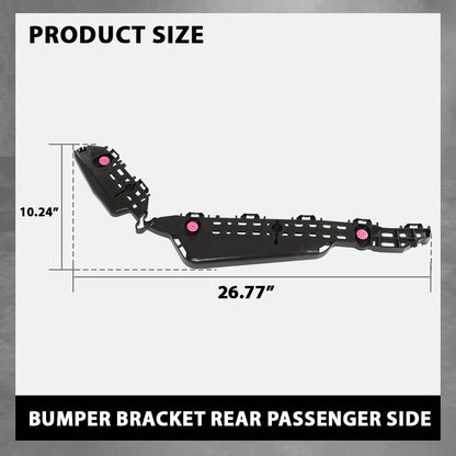 G-PLUS Bumper Bracket Rear Passenger Side Compatible with Toyota Highlander 2020 2021 2022 2023 521550E100