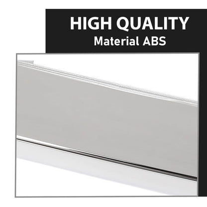 G-PLUS Bumper Trim Molding Chrome Front Lower Compatible with Ford Explorer 2018-2019 JB5Z8419AB, FO1044120, JB5Z-8419-AB Silver