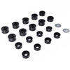 G-PLUS Body Mounts in Polyurethane PU Compatible with F250 F350 Super Duty 1999-2017 2WD & 4WD, Body Cab Mounts Bushings Kit, Black