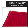 G-PLUS Rear Bumper Reflector Right Compatible with BMW F25 X3 Series sDrive28i xDrive28d xDrive28i xDrive35i 2015-2017 63257352210 Red