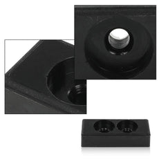 G-PLUS Hood Bumper Set for Hummer Humvee Black Replacement Product Details