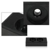 G-PLUS Black Hood Bumper Set Compatible with Hummer Humvee Replaces Factory #1233888, 12338896