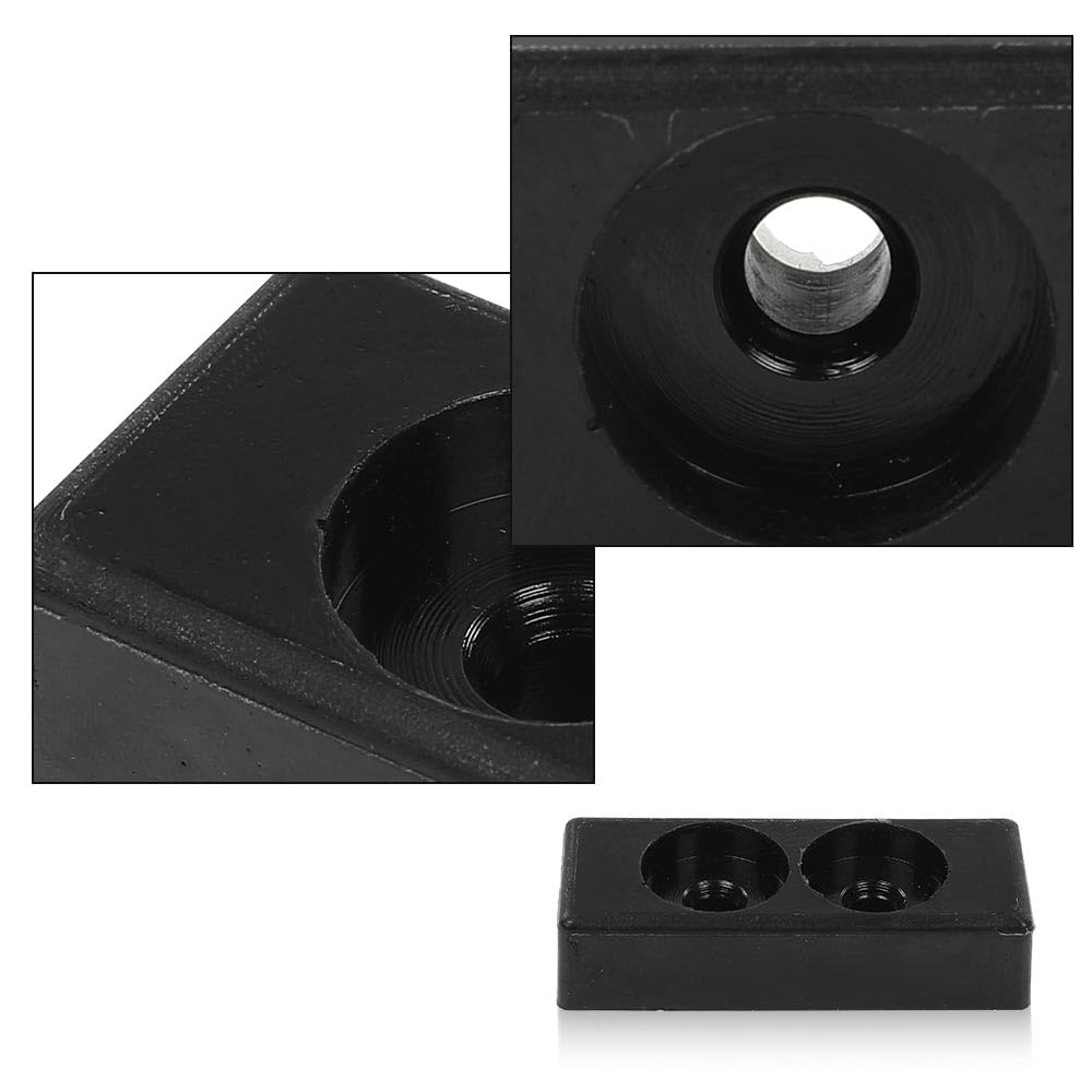 G-PLUS Black Hood Bumper Set Compatible with Hummer Humvee Replaces Factory #1233888, 12338896