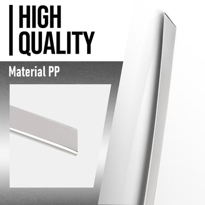 G-PLUS Rear Right Door Frame Chrome Molding Trim Compatible with Kia Optima 2011-2015 838602T000, 83860-2T000 Silver