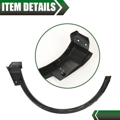 G-PLUS Fender Flares Front Right Passenger Side Compatible with Ford Explorer 2011-2015, Wheel Fender Arch Molding Trim BB5Z16039AA Black