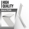 G-PLUS Front Bumper LH+RH Trim Fog Light Molding Compatible with Volvo S60 V60 2019 2020 2021 2022 31455511, 31455512 Silver