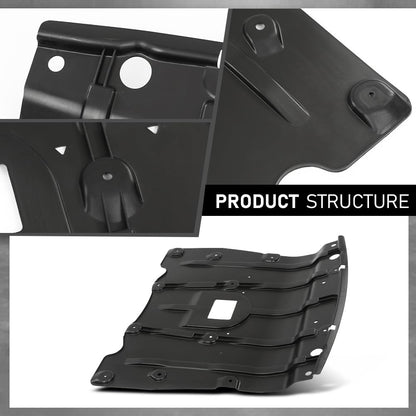 G-PLUS Engine Splash Shield Front Compatible with BMW X5 2019-2024, Fit X6 2020-2024, Fit X7 2019-2024 51487468803, BM1228191