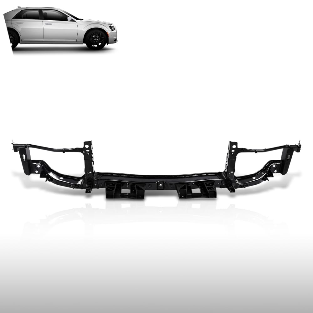 G-PLUS Radiator Support Core Upper Tie Bar Compatible with Chrysler 300 2011-2023 68142203AC, CH1225234 Black