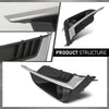 G-PLUS Fog Light Cover Set Chrome Molding Compatible with Impreza Sport 2015 2016 Without Fog Light Hole 57731FJ400 SU1039109