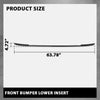 G-PLUS Front Bumper Lower Insert Trim Molding Compatible with Land Rover Range Rover 2013-2017 LR038735 Black