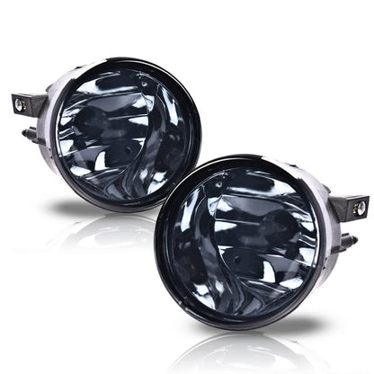 G-PLUS Front Fog Lights Assembly Compatible with 2004-2015 Nissan Titan / 2005-2007 Nissan Armada Clear Lens Driving Fog Lamps Compatible with w/ 889 12V 37.5W Bulbs 2pcs