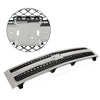 G-PLUS Chrome Truck Grill Compatible with Chevy Silverado 1500 Hybrid 2009-2013/Fit Silverado 1500 XFE 2010-2013/Fit Silverado 1500 LS LT LTZ WT 2007-2013 25810707 19303978 Front Bumper Grille Insert