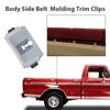 G-PLUS Truck Body Cab Bed Side Belt Molding Trim Clip 10pcs Compatible with 1973-1979 Ford F100 F150 F250 F350 Pickups