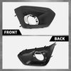G-PLUS Right Fog Light Lamp Bezel w/Chrome Compatible with Subaru Impreza 2012-2014 57731FJ020
