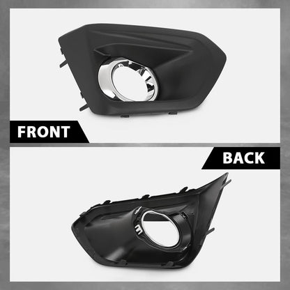 G-PLUS Right Fog Light Lamp Bezel w/Chrome Compatible with Subaru Impreza 2012-2014 57731FJ020