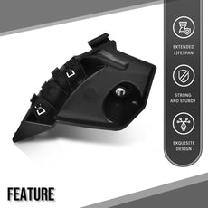 G-PLUS Front Bumper Bracket Right for Tesla Model X 2016-2018 Black Product Features