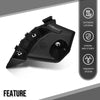 G-PLUS Bumper Bracket Front Passenger Right Side Compatible with Tesla Model X 90D 2016-2017, Fit Model X (submodel: 100D, 75D, P100D) 2018 104709300H Black