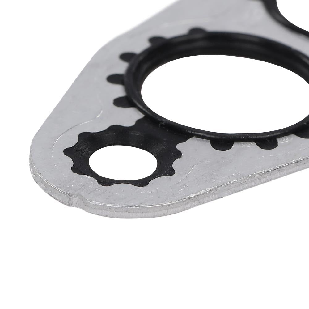 G-PLUS Engine Oil Cooler Gasket Compatible with 1999-2020 Cadillac Escalade Chevy Silverado Suburban GMC Sierra 15203889