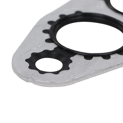 G-PLUS Engine Oil Cooler Gasket Compatible with 1999-2020 Cadillac Escalade Chevy Silverado Suburban GMC Sierra 15203889