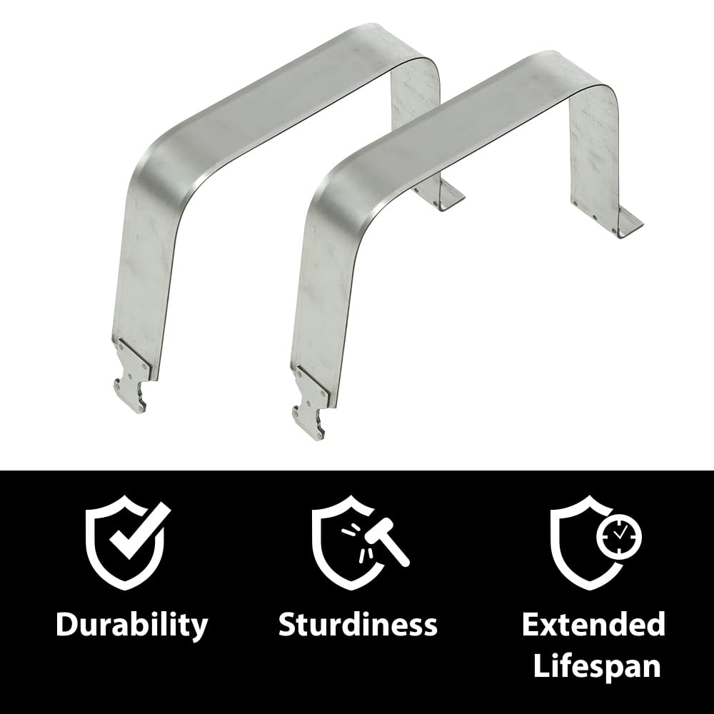 G-PLUS Fuel Tank Straps Compatible with Chevy Silverado GMC Sierra 1500 2500 3500 & HD 1999-2018 15206818 15288145 15710284 2 PCS
