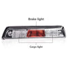 G-PLUS Third Brake Light Compatible with Ford F150 Truck 2009-2014 High Mount Stop Lights Rear Center Roof Third Cargo Light Parking Light Clear/Red Lens Chrome Housing 3rd Brake Light AL3Z13A613E