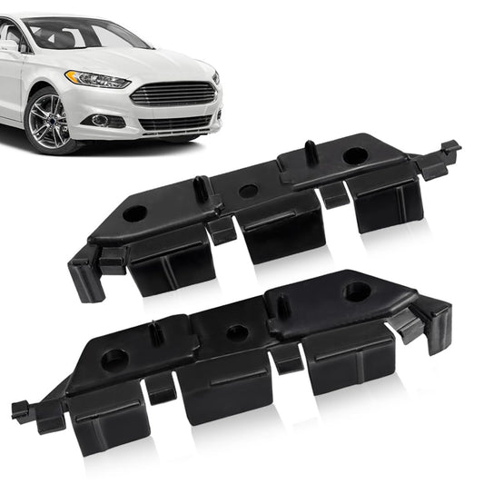 G-PLUS Front Bumper Bracket Compatible with Ford Fusion 2013-2016 Bumper Retainer Mount Brace Brackets Left Right Strong Support DS7Z17C947B DS7Z17C947A