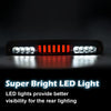 G-PLUS LED 3rd Third Tail High Mount Stop Type I Brake Lamp Compatible with 2007 Chevy Silverado/GMC Sierra 1500 2500 3500 & HD Models Classic 5978318 16525205