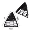 G-PLUS Front Bumper Lower Grill 3pcs Compatible with Ford Focus S/SE 2012-2014 Honeycomb Mesh Front Bumper Grille
