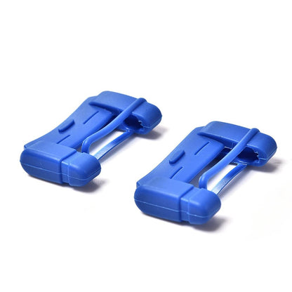 G-PLUS Universal Seat Belt Buckle Cover Replacement For Auto Car Seat Belt Buckle Clip Protector Trim Silicone Safety Accessories (Blue)