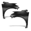 G-PLUS Front Left+Right Fender Primed Steel Compatible with Buick Encore (submodel: Base, Convenience, Leather, Premium) 2013-2016 without Turn Signal Light Hole 95031571, 95031570 Black
