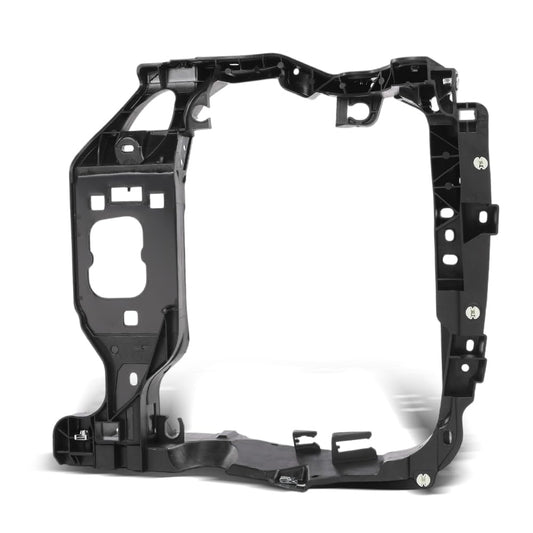G-PLUS Front Right Side Intermediate Radiator Support Assembly w/ Bracket Compatible with Porsche Macan 2015-2018 95B805594 Direct OE Replacement Black