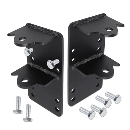 G-PLUS Engine Swap Adapter Plate Engine Mount Left Right Bracket Compatible with Chevy LS LSX 73-98 EW-C164