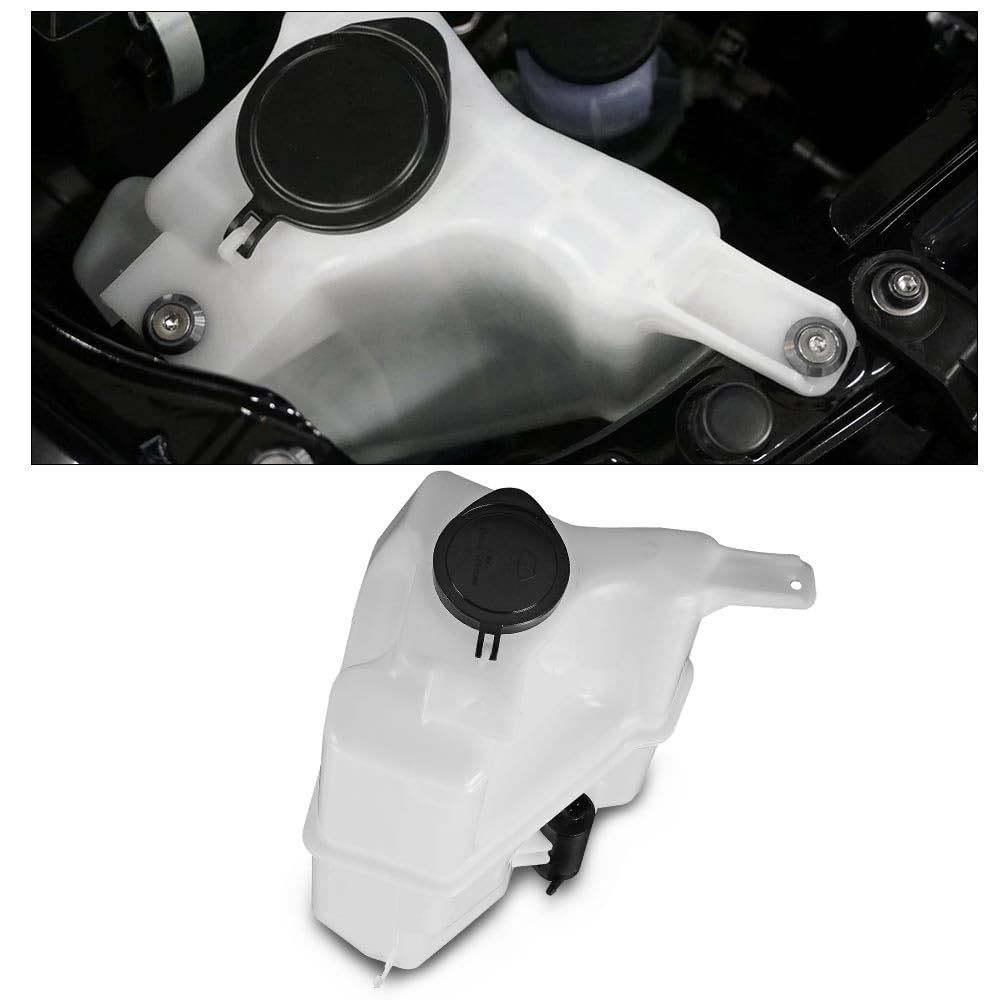 G-PLUS Washer Reservoir Windshield Tank w/Cap & Pump Compatible with Toyota Tacoma TRD Pro 2017-2020,Fit Toyota Tacoma (submodel: Limited, SR, SR5, TRD Off-Road, TRD Sport) 2016-2020 TO1288228