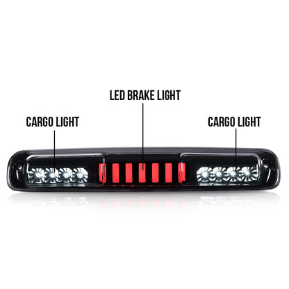 G-PLUS LED 3rd Third Tail High Mount Stop Type I Brake Lamp Compatible with 2007 Chevy Silverado/GMC Sierra 1500 2500 3500 & HD Models Classic 5978318 16525205
