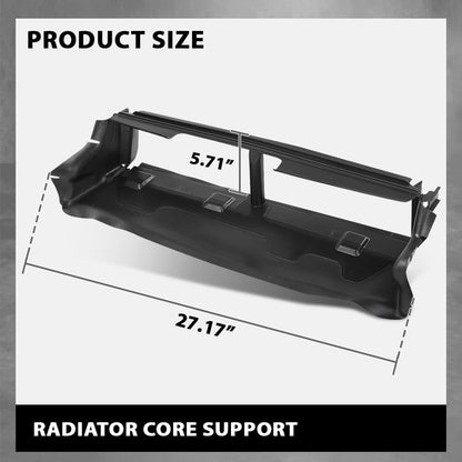 G-PLUS Upper Radiator Core Support Deflector, Compatible with Ford Focus 2012-2014, CP9Z8312B, BM51-8312-AC