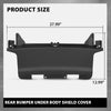 G-PLUS Rear Bumper Under Body Shield Cover Compatible with Range Rover Sport 2014-2018