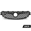 G-PLUS Front Bumper Grille With Chrome Trim Compatible with Buick Regal Sportback 2018-2020 Black